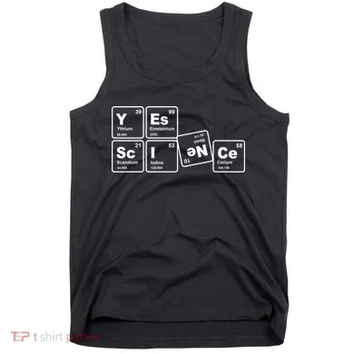 Yes Science Periodic Table Tank Top