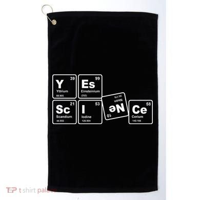 Yes Science Periodic Table Golf Towel
