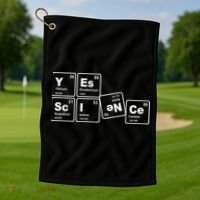 Yes Science Periodic Table Golf Towel thumb 1