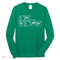 Yes Science Periodic Table Long Sleeve Shirt thumb 0