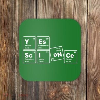 Yes Science Periodic Table Coaster