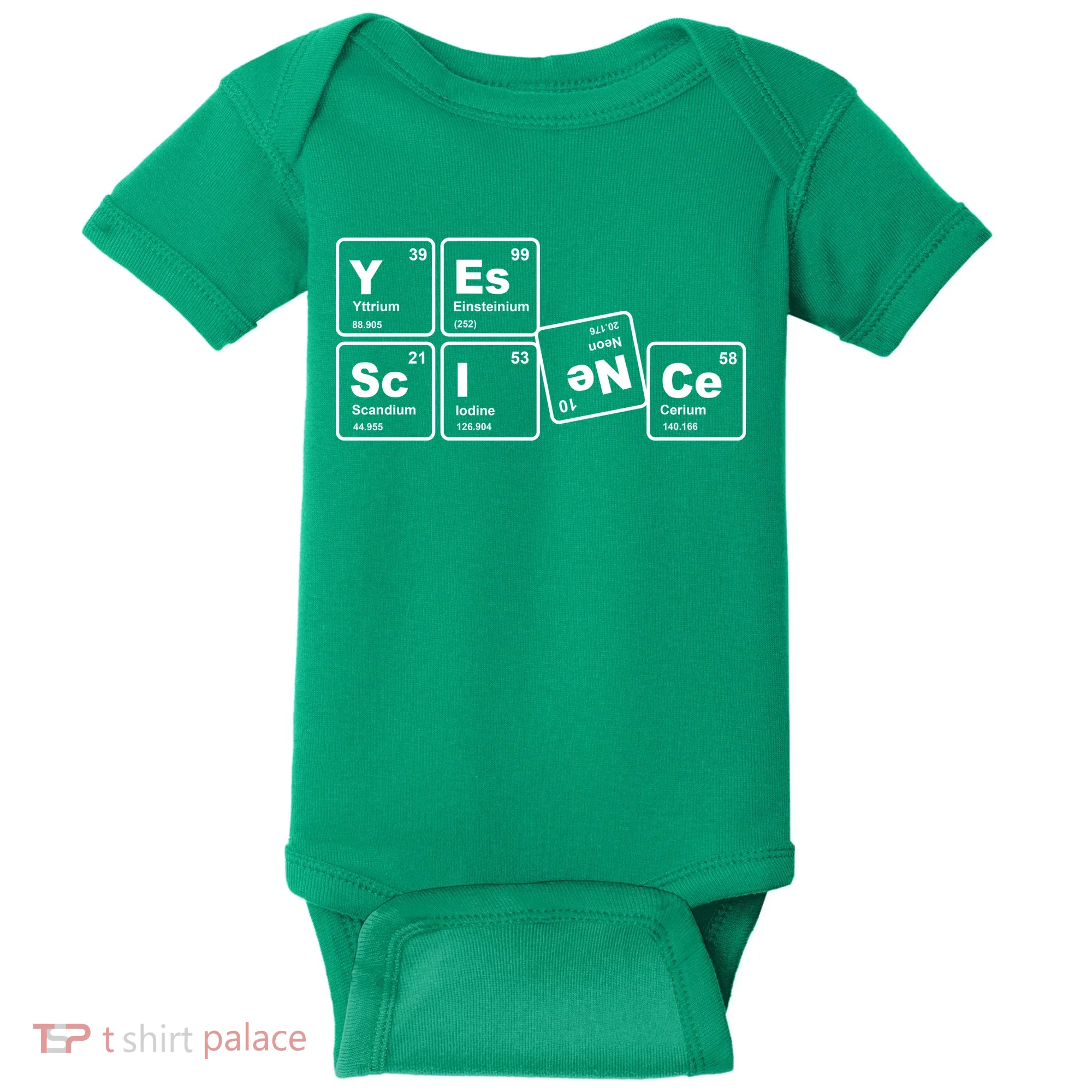 Yes Science Periodic Table Baby Bodysuit