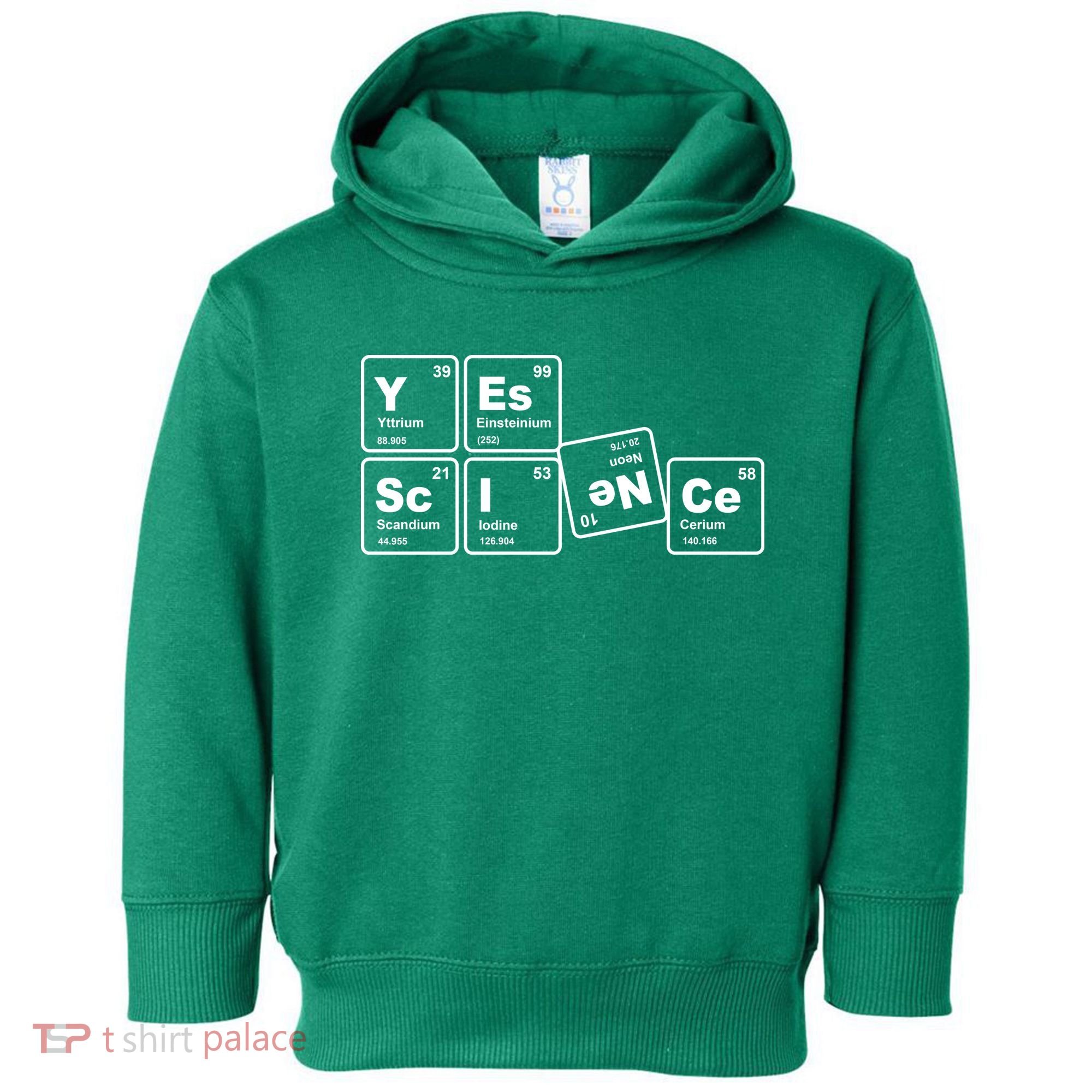 Yes Science Periodic Table Toddler Hoodie