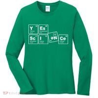 Yes Science Periodic Table Women's Long Sleeve Shirt thumb 0