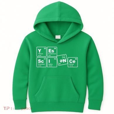 Yes Science Periodic Table Kids Hoodie