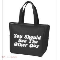 You Should See The Other Guy Funny Fight Joke Tote Bag thumb 3