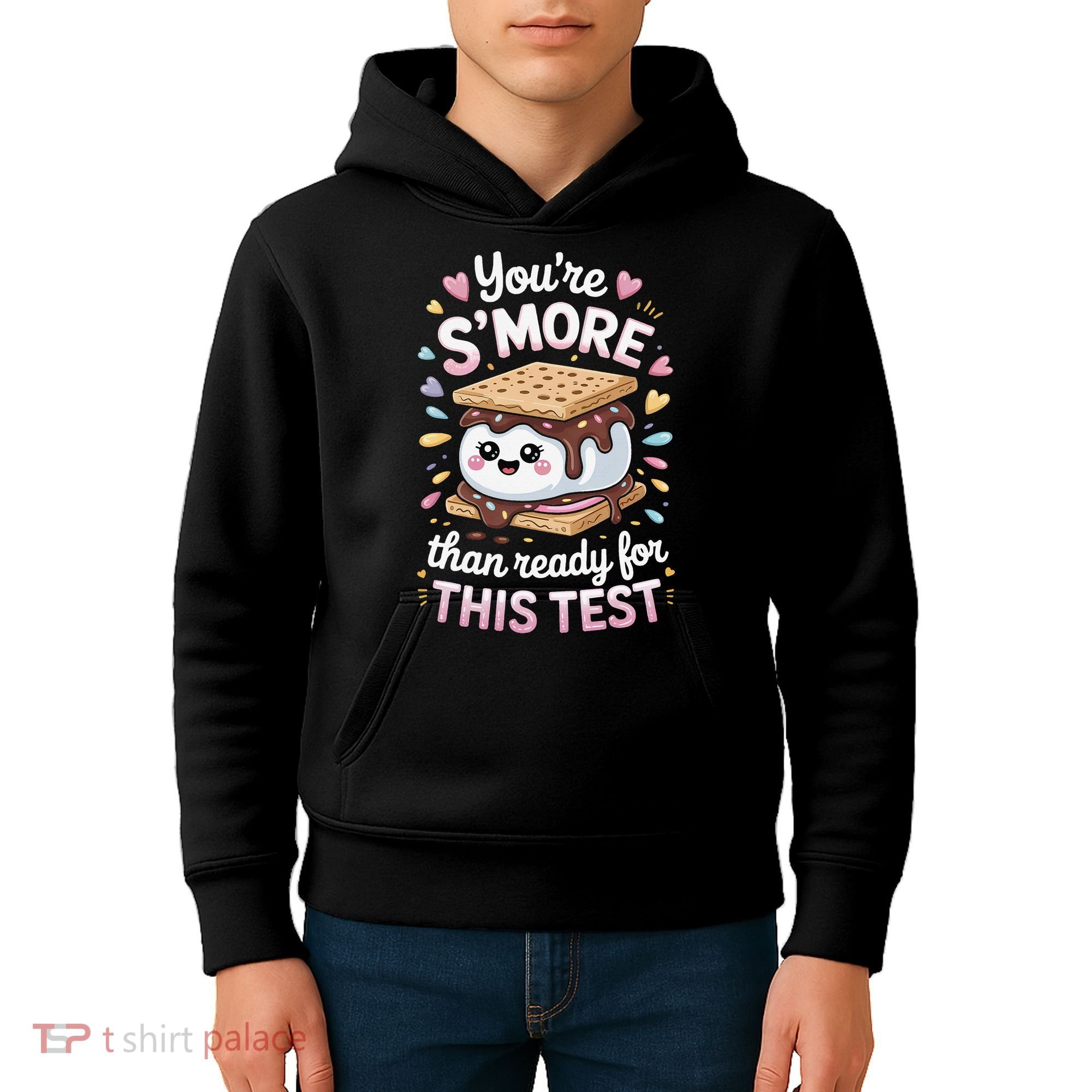 Youre Smore Than Ready Cute Test Kids Hoodie