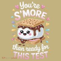 Youre Smore Than Ready Cute Test Mousepad thumb 1