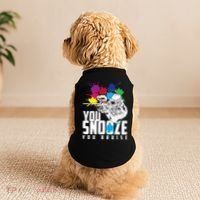 You Snooze You Bruise Funny Paintball Gift Doggie Tank thumb 2