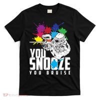 You Snooze You Bruise Funny Paintball Gift T-Shirt thumb 0