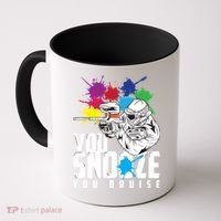 You Snooze You Bruise Funny Paintball Gift Coffee Mug thumb 0