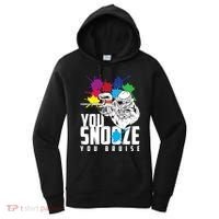You Snooze You Bruise Funny Paintball Gift Women's Hoodie thumb 0