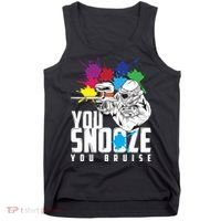 You Snooze You Bruise Funny Paintball Gift Tank Top thumb 0