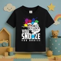 You Snooze You Bruise Funny Paintball Gift Toddler T-Shirt thumb 3