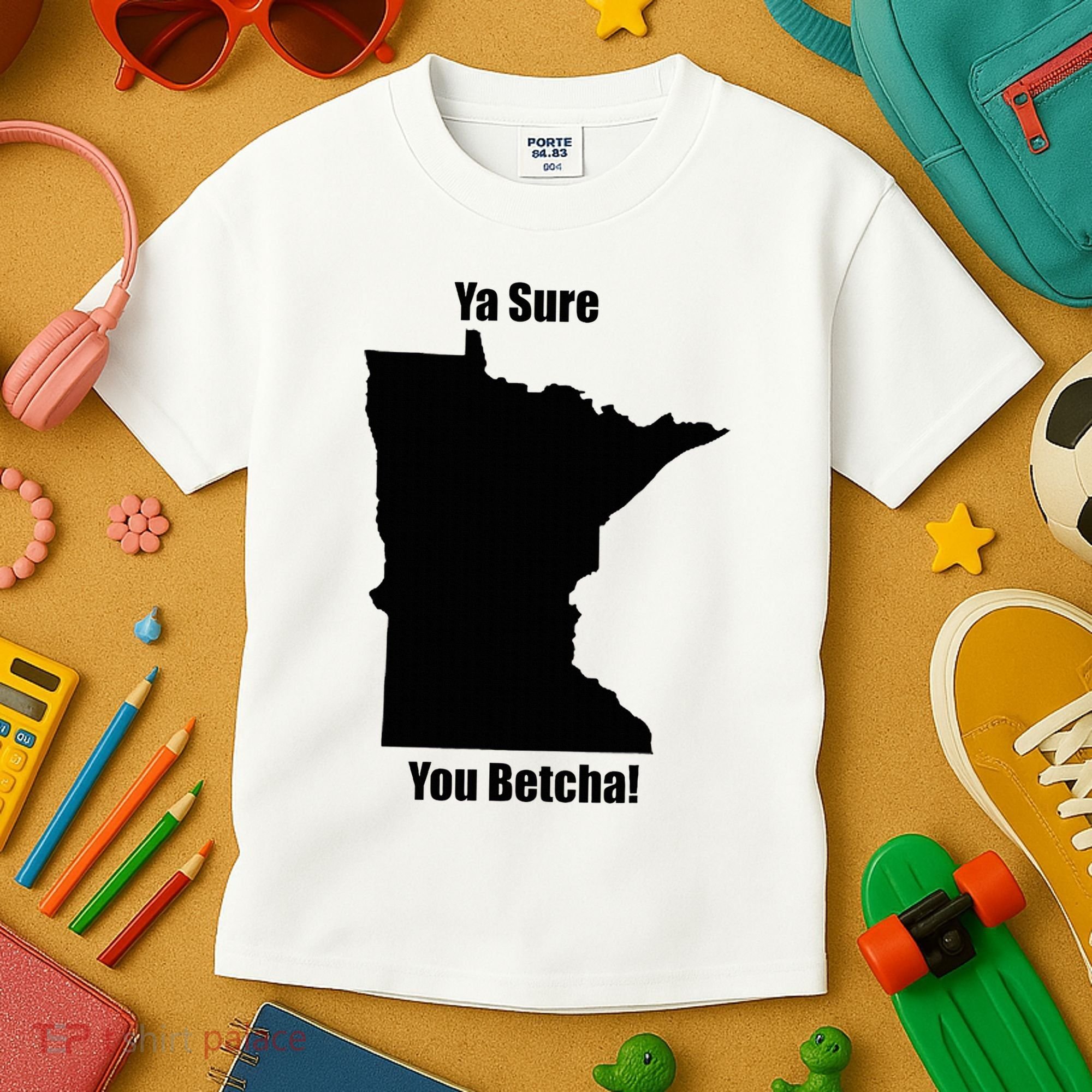 Ya Sure You Betcha! Minnesota Kids T-Shirt