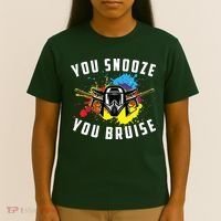 You Snooze You Bruise Adult & Paintball T-Shirt thumb 4