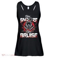 You Snooze You Bruise Funny Paintball Ladies Essential Flowy Tank thumb 0
