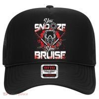 You Snooze You Bruise Funny Paintball Hat thumb 0
