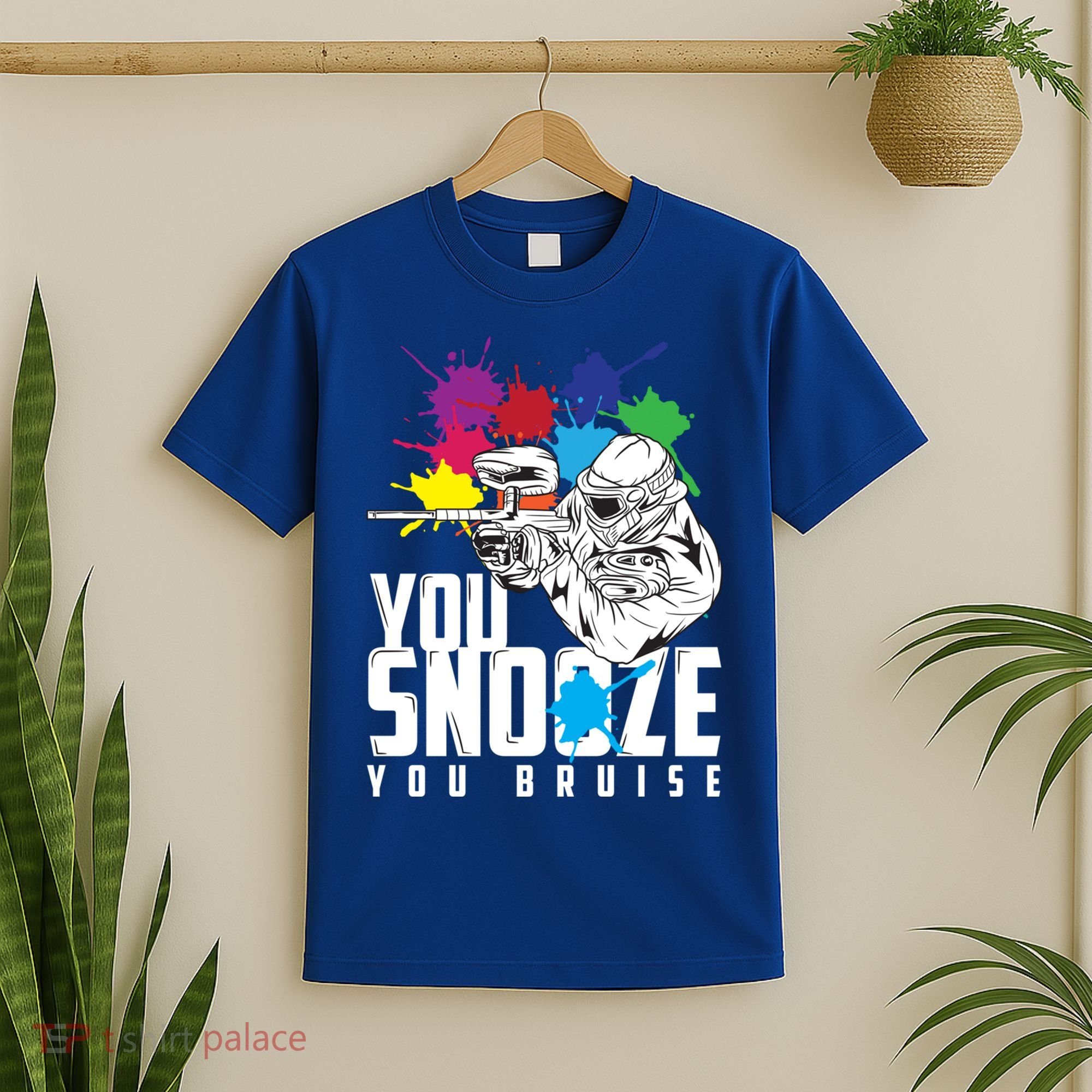 You Snooze You Bruise Funny Paintball Gift Gift T-Shirt