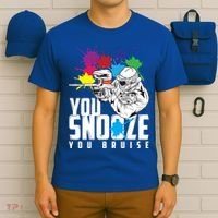 You Snooze You Bruise Funny Paintball Gift Gift T-Shirt thumb 6