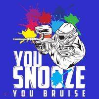 You Snooze You Bruise Funny Paintball Gift Gift Mousepad thumb 1
