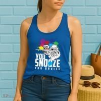You Snooze You Bruise Funny Paintball Gift Gift Women's Tank Top thumb 2
