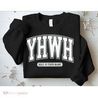 Yhwh Svg Yhwh Varsity Yhwh Christian Sweatshirt thumb 2