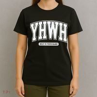 Yhwh Svg Yhwh Varsity Yhwh Christian T-Shirt thumb 4
