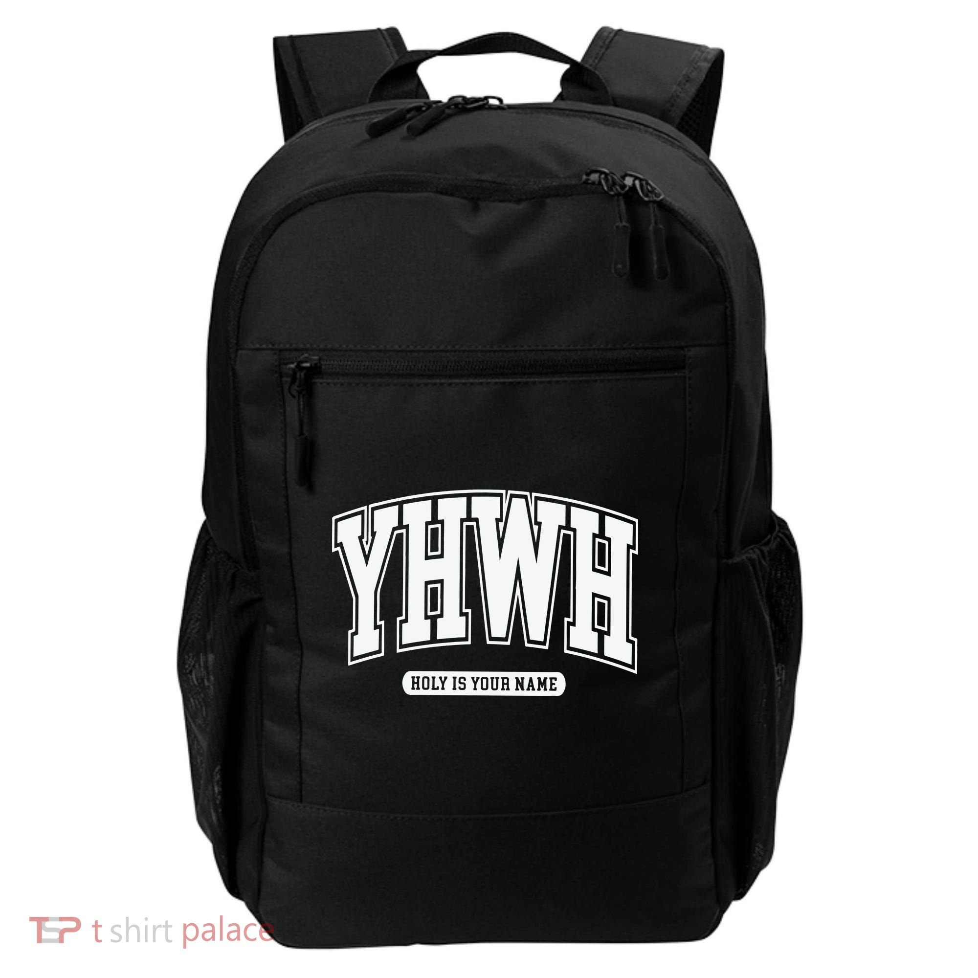 Yhwh Svg Yhwh Varsity Yhwh Christian Backpack