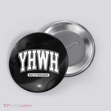 Yhwh Svg Yhwh Varsity Yhwh Christian Button