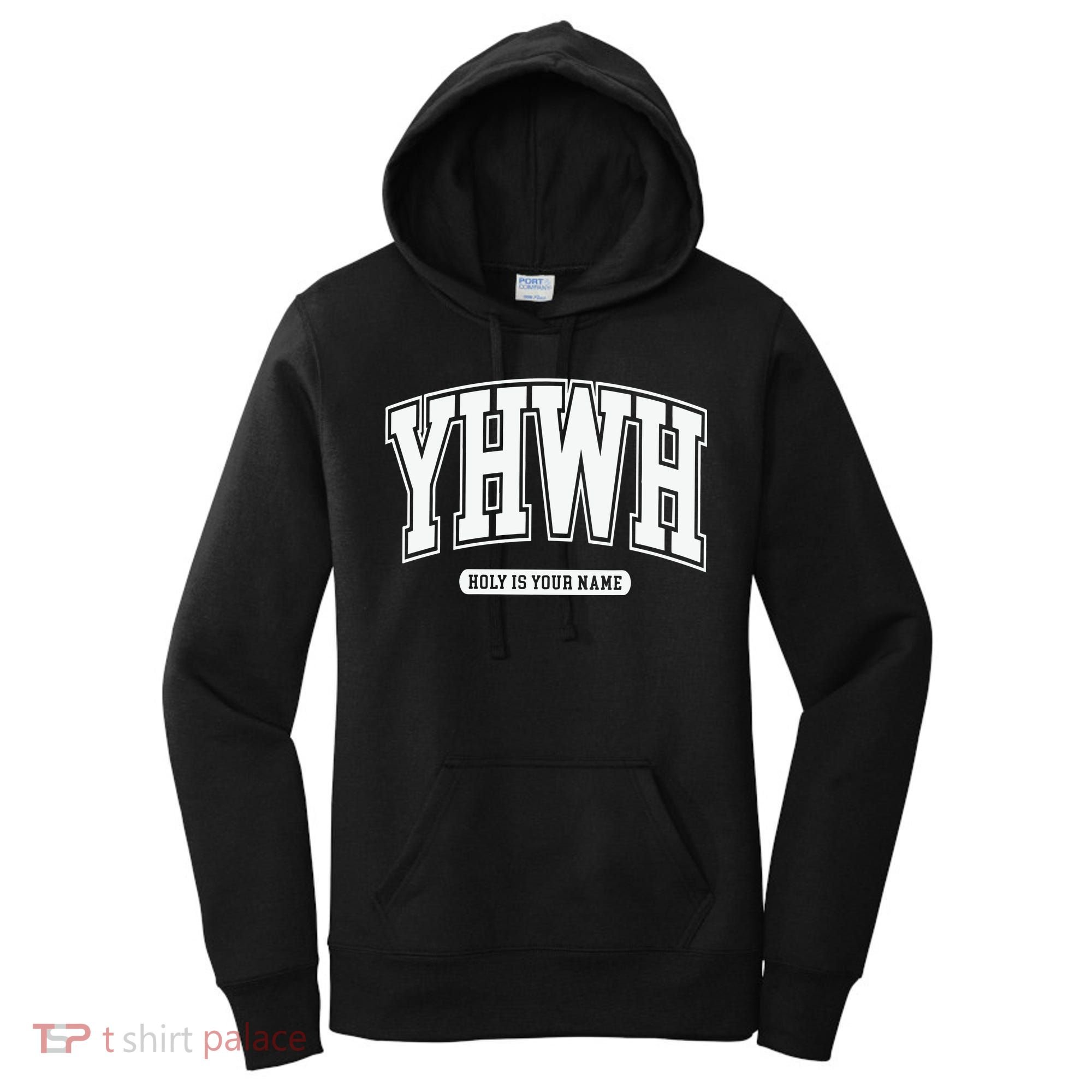 Yhwh Svg Yhwh Varsity Yhwh Christian Women's Hoodie