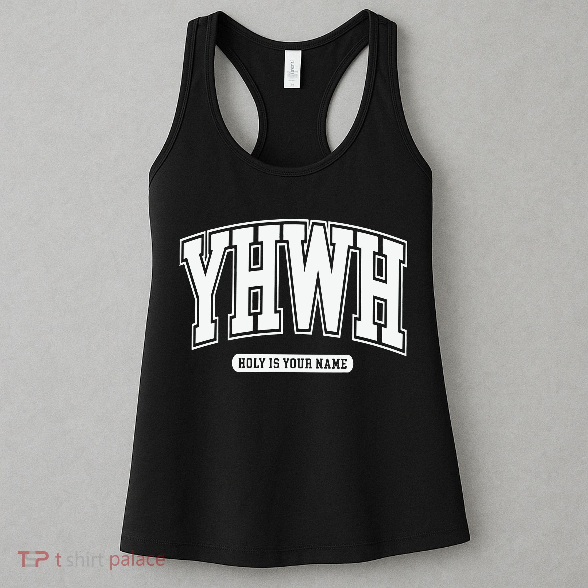Yhwh Svg Yhwh Varsity Yhwh Christian Women's Tank Top