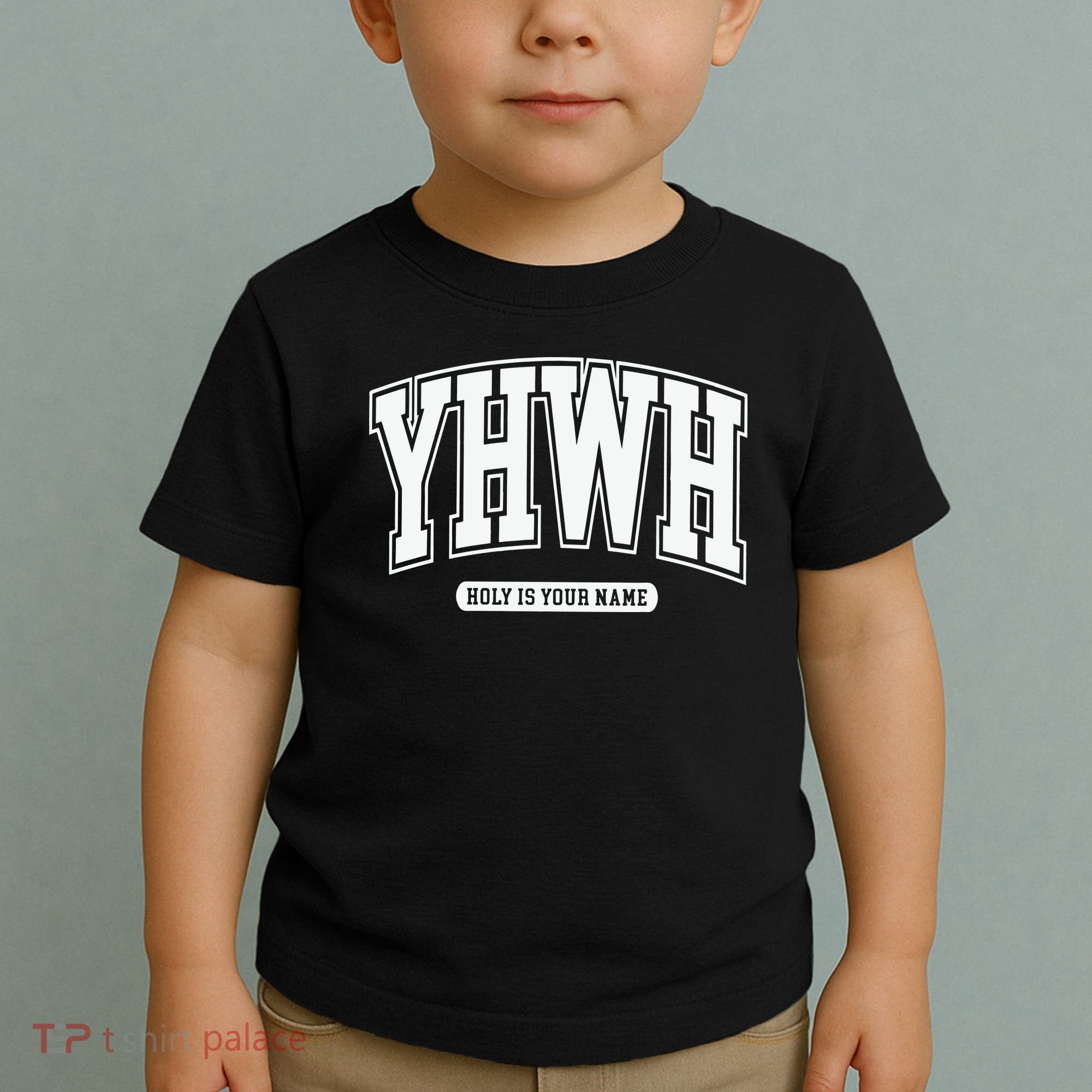 Yhwh Svg Yhwh Varsity Yhwh Christian Toddler T-Shirt