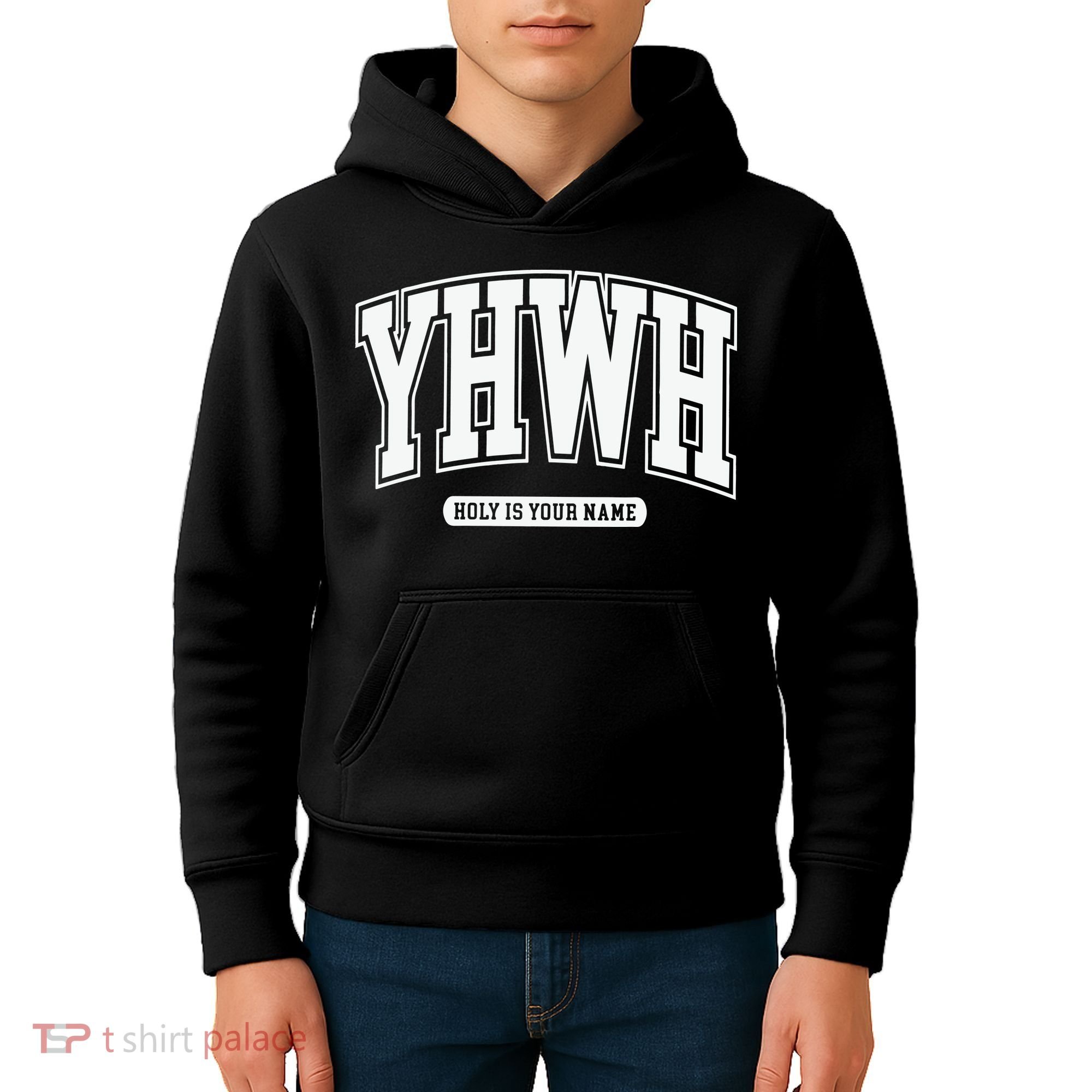Yhwh Svg Yhwh Varsity Yhwh Christian Kids Hoodie