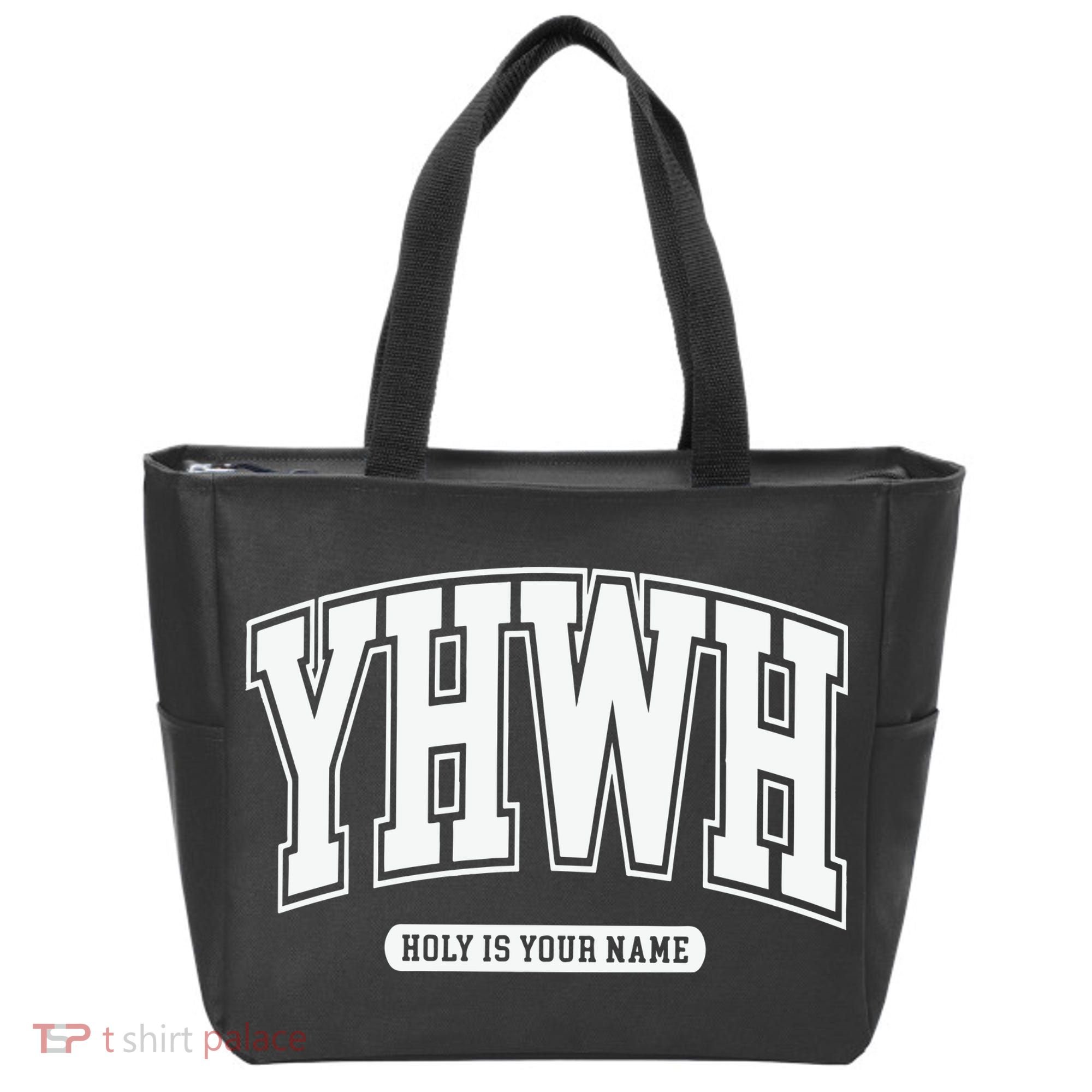 Yhwh Svg Yhwh Varsity Yhwh Christian Tote Bag