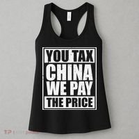 You Tax China We Pay The Price Anti Tariffs Women's Tank Top thumb 3