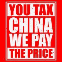 You Tax China We Pay The Price Anti Tariffs Santa Hat thumb 1