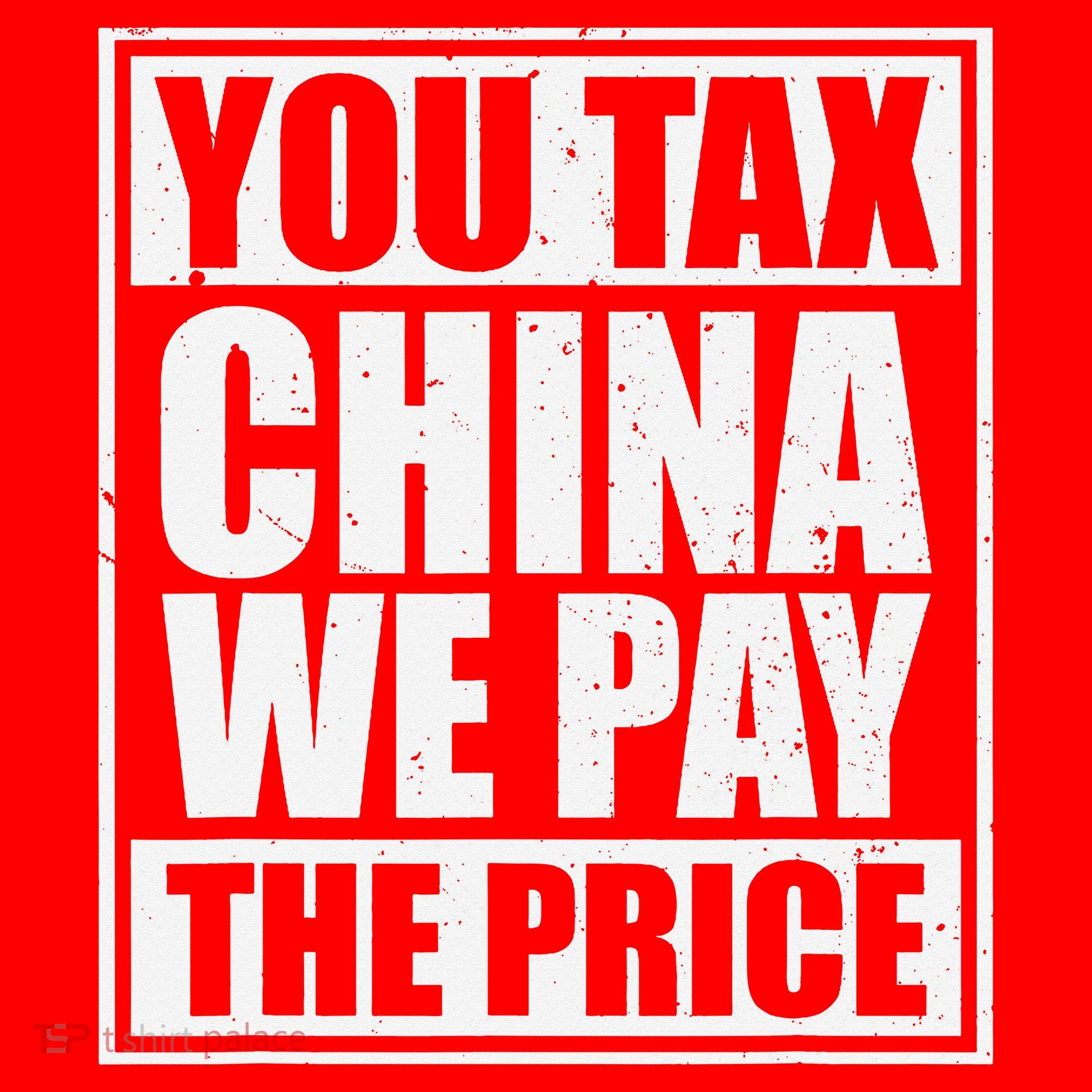 You Tax China We Pay The Price Anti Tariffs Santa Hat