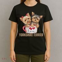 Yorkshire Terrier Dog Lover Gifts Yorkie T-Shirt thumb 4