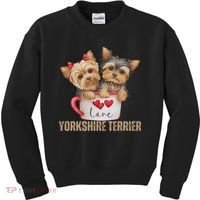 Yorkshire Terrier Dog Lover Gifts Yorkie Kids Sweatshirt thumb 0