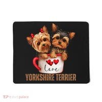 Yorkshire Terrier Dog Lover Gifts Yorkie Mousepad thumb 0