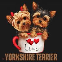 Yorkshire Terrier Dog Lover Gifts Yorkie Mousepad thumb 1