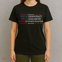 Yes To Democracy No To Oligarchy Bernie Sanders Quote T-Shirt thumb 4