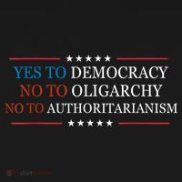 Yes To Democracy No To Oligarchy Bernie Sanders Quote Women's Tank Top thumb 5