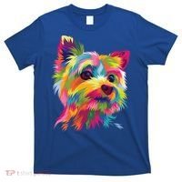 Yorkshire Terrier Funny Yorkie Pop Art Popart Dog Gift T-Shirt thumb 0