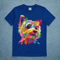 Yorkshire Terrier Funny Yorkie Pop Art Popart Dog Gift T-Shirt thumb 5