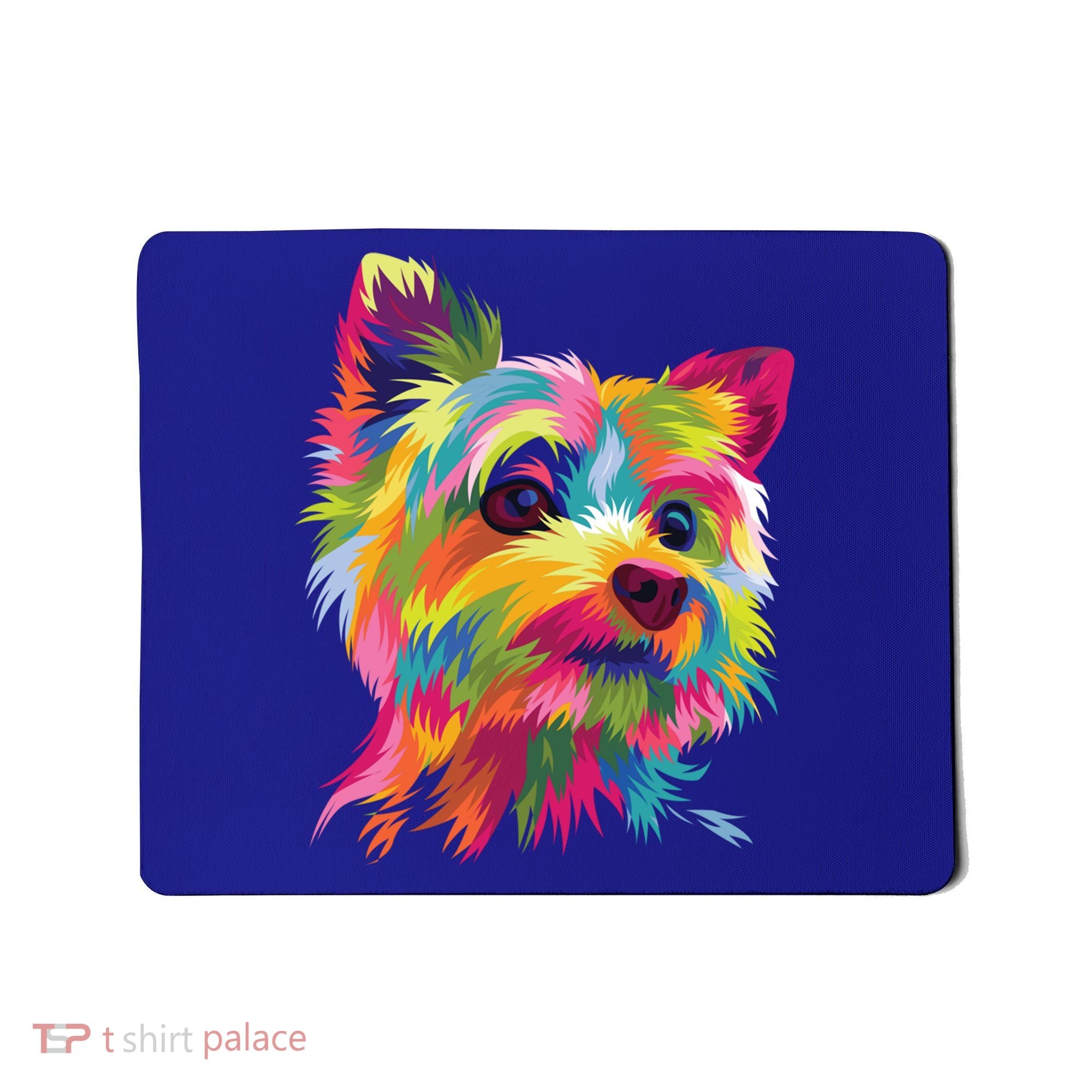 Yorkshire Terrier Funny Yorkie Pop Art Popart Dog Gift Mousepad