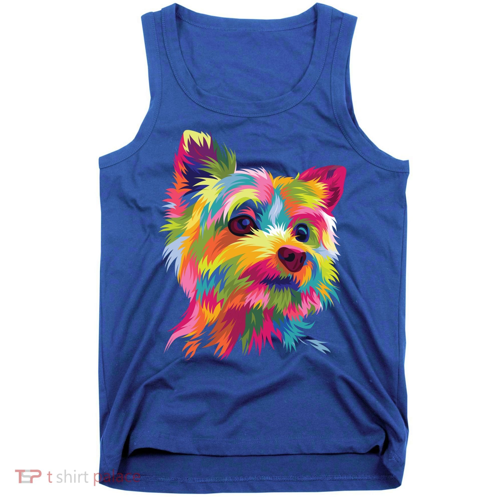 Yorkshire Terrier Funny Yorkie Pop Art Popart Dog Gift Tank Top
