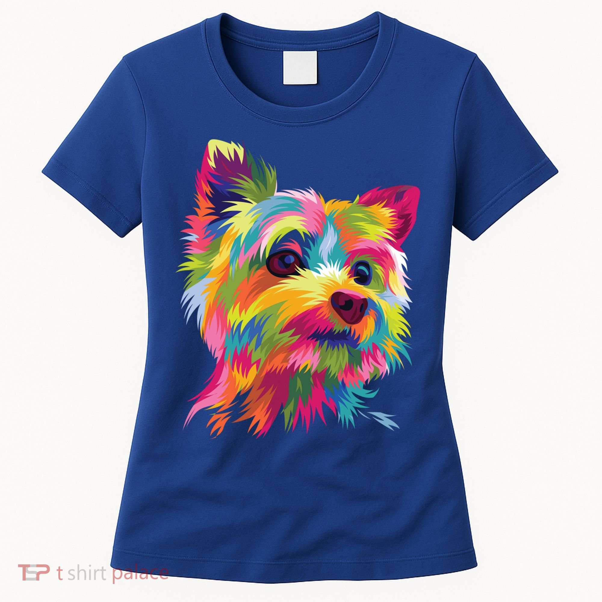 Yorkshire Terrier Funny Yorkie Pop Art Popart Dog Gift Women's T-Shirt