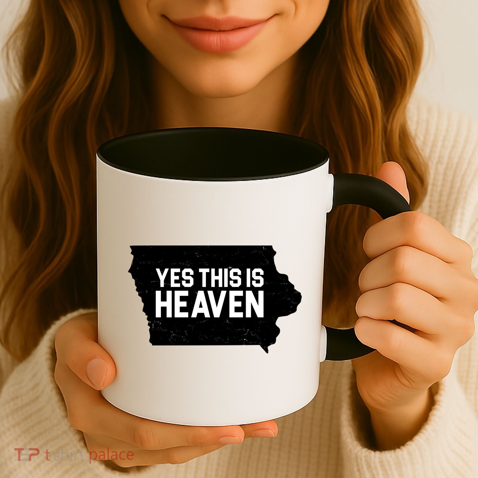 Yes This Is Heaven Iowa State Coffee Mug